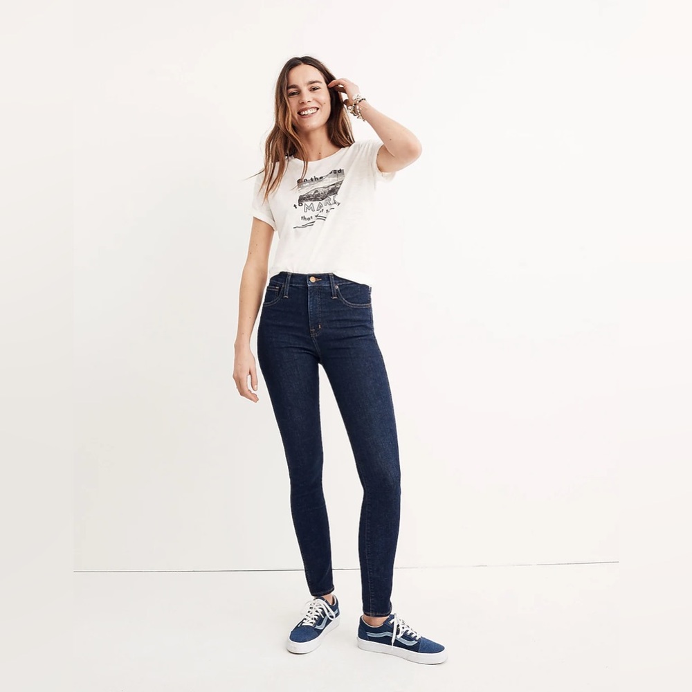 Madewell 10" High-Rise Skinny Jeans - Lucille Wash